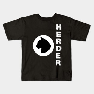 Cat Herder Kids T-Shirt